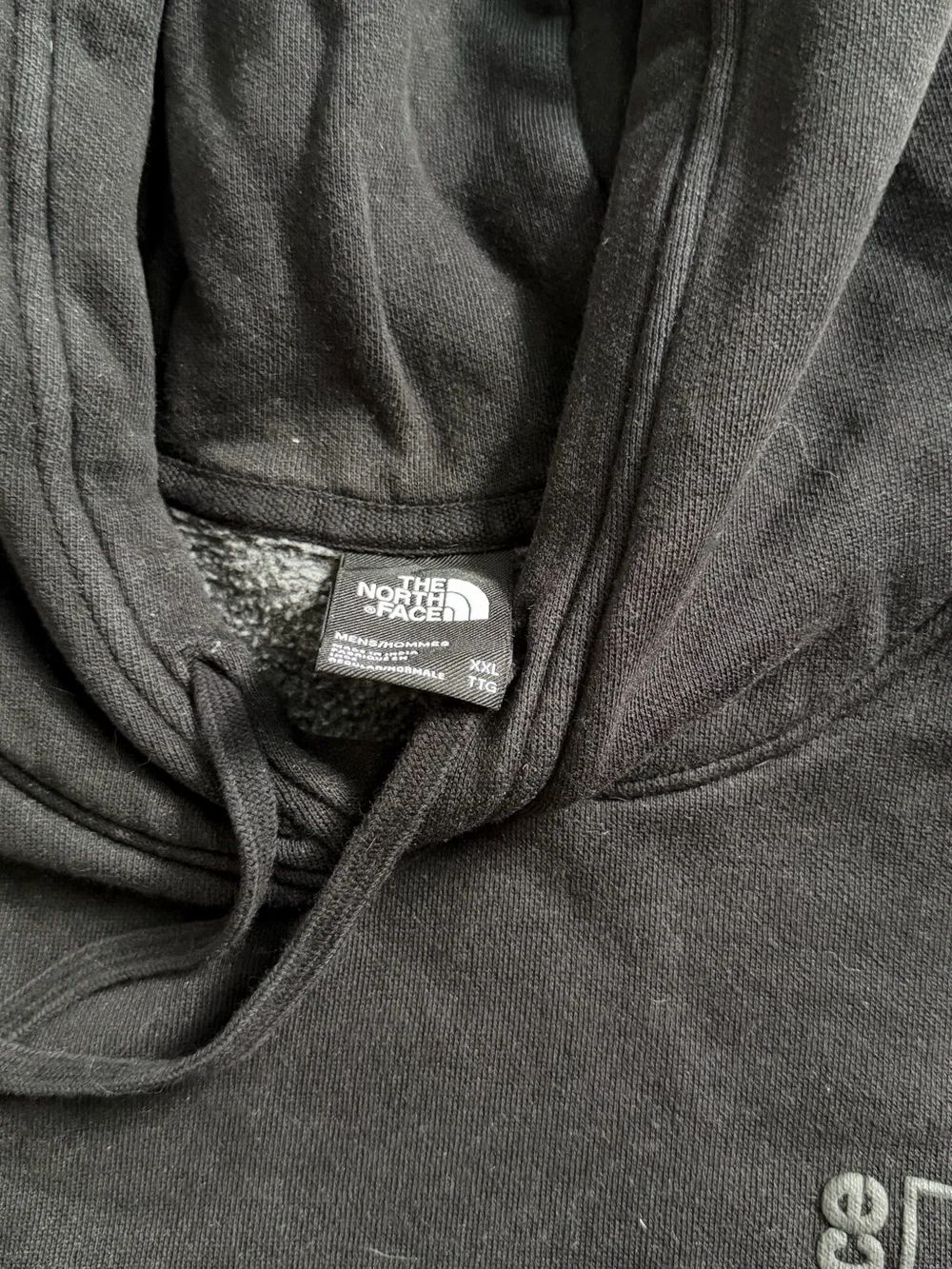 The North Face Black Pullover Hoodie with Tonal Logo
